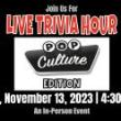 Others, November 13, 2023, 11/13/2023, Pop Culture&nbsp;Trivia
