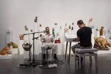 Performances, April 27, 2024, 04/27/2024, Oliver Beer: Resonance Paintings &ndash; Cat Orchestra: Performance Art
