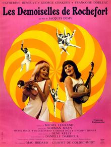Films, June 03, 2024, 06/03/2024, The Young Girls of Rochefort (1967): French musical comedy