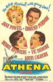 Films, June 06, 2024, 06/06/2024, Athena (1954) with Debbie Reynolds