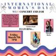 Concerts, March 07, 2025, 03/07/2025, Women in Jazz: International Women&rsquo;s Day Concert and Jam Session (in-person and online)