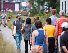Park Walks, April 06, 2019, 04/06/2019, Park Tour: From Freight to Flowers