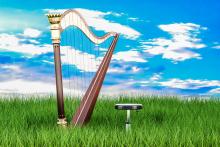 Concerts, April 24, 2025, 04/24/2025, Prize-Winning Harpist Performs&nbsp; Works by J. S. Bach and More (In Person AND Online!)