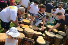 Concerts, May 03, 2025, 05/03/2025, Hudson Jams: Professional Drumming Demonstration in the Park