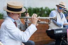 Concerts, May 14, 2025, 05/14/2025, Pop-Up Music in the Park: Fiddle-Forward Fusion Band