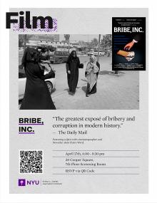 Screenings, April 17, 2025, 04/17/2025, Screening of Bribe, Inc.&nbsp;with Claire Ward, Cinematographer