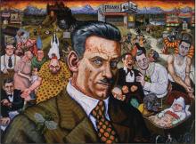 Opening Receptions, May 03, 2025, 05/03/2025, Carnival: artwork blended with objects from wax museums, burlesques, etc. to present an alternative view of American identity.