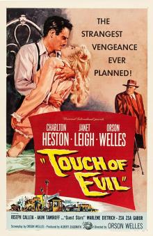 Films, May 06, 2025, 05/06/2025, Touch of Evil (1958): Film Noir Directed by Orson Welles Starring Janet Leigh