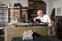 Workshops, May 10, 2025, 05/10/2025, Learn Letterpress Printing with a Professional
