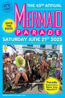 Parades, June 21, 2025, 06/21/2025, World's Largest Art Parade: Mermaid Parade
