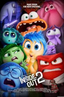 Movie in a Parks, June 14, 2025, 06/14/2025, Inside Out 2 (2024): Animated Family Comedy