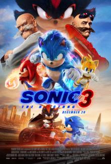 Movie in a Parks, June 26, 2025, 06/26/2025, Sonic the Hedgehog 3 (2024): Animated Action-Adventure With Acclaimed Voices