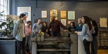 Workshops, May 28, 2025, 05/28/2025, Design A Homemade Father's Day Card With Historical Printer&nbsp;
