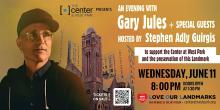 Concerts, June 11, 2025, 06/11/2025, Gary Jules & Special Guests Perform