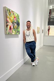 Gallery Talks, June 14, 2025, 06/14/2025, Artist Talk & Walkthrough: JD Raenbeau&rsquo;s Colorful Garden-Inspired Paintings