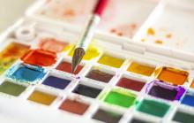Workshops, November 19, 2025, 11/19/2025, Freestyle Watercolor Paint & Sip