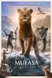 Movie in a Parks, July 12, 2025, 07/12/2025, Mufasa: The Lion King (2024): epic Disney origin story