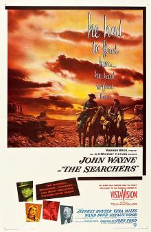 Films, July 12, 2025, 07/12/2025, The Searchers (1956): Epic Western with John Wayne & Natalie Wood