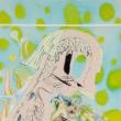 Opening Receptions, July 10, 2025, 07/10/2025, Figurative Marble Dust and Oil Stain Paintings