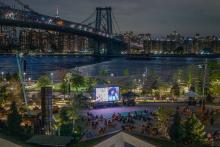Movie in a Parks, July 29, 2025, 07/29/2025, Elf (2003) & Party Girl (1995): Holiday fun, '90s flair, and collaborative art