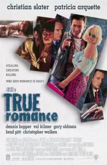 Films, July 13, 2025, 07/13/2025, True Romance (1993): Romantic Crime Film with Christian Slater, Patricia Arquette, Brad Pitt, & More