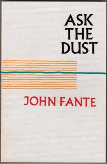 Book Clubs, August 20, 2025, 08/20/2025, Novella Discussion Group:&nbsp;Ask the Dust&nbsp;by John Fante