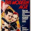 Films, August 21, 2025, 08/21/2025, This Modern Age (1931): Romantic Comedy Drama