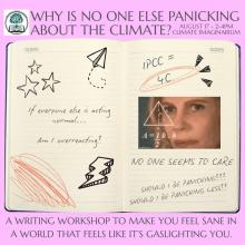 Workshops, August 17, 2025, 08/17/2025, Climate Crisis:&nbsp;A creative space for writing through eco-anxiety