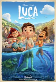 Films, August 09, 2025, 08/09/2025, Luca (2021): Animated Coming-of-Age Fantasy from Pixar