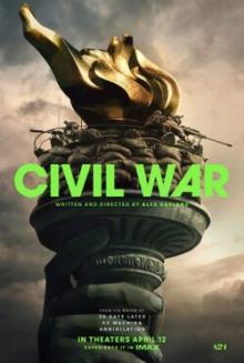 Films, September 19, 2025, 09/19/2025, Civil War (2024): Dystopian Action Thriller with Kirsten Dunst