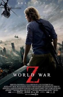 Films, September 26, 2025, 09/26/2025, World War Z (2013): Action Horror Film with Brad Pitt