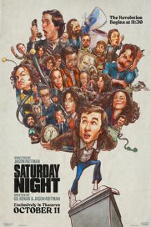 Films, September 22, 2025, 09/22/2025, Saturday Night (2024): Biographical Comedy Drama about SNL Premiere