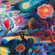 Opening Receptions, September 04, 2025, 09/04/2025, Cosmic Chatter: Paintings, Collages, and Sculpture