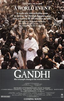 Films, September 26, 2025, 09/26/2025, Gandhi (1982): Epic Biographical Film about Mahatma Gandhi Starring Ben Kingsley