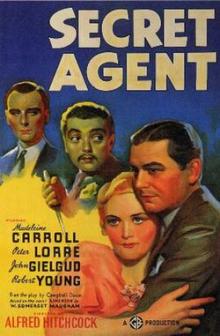 Films, October 28, 2025, 10/28/2025, Alfred Hitchcock's Secret Agent (1936): Classic Spy Thriller