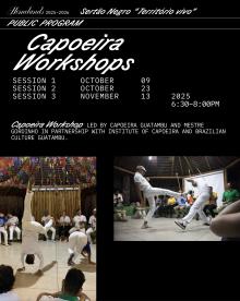 Workshops, November 13, 2025, 11/13/2025, Capoeira: Movement, Rhythm, and Brazilian Tradition
