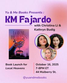 Author Readings, October 16, 2025, 10/16/2025, Debut Author Launches Her New Book, A Retelling of&nbsp;The Great Gatsby