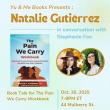 Author Readings, October 30, 2025, 10/30/2025, Author & Psychotherapist Discusses Her Self-Help Workbook,&nbsp;The Pain We Carry