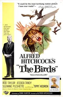 Films, November 04, 2025, 11/04/2025, Alfred Hitchcock's&nbsp;The Birds: Natural Horror Thriller with Tippi Hedren