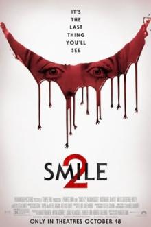 Films, November 25, 2025, 11/25/2025, Smile 2 (2024): Supernatural Psychological Horror Sequel