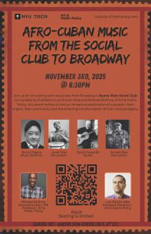 Concerts, November 03, 2025, 11/03/2025, Musicians from Broadway's Buena Vista Social Club Perform Works from the Musical