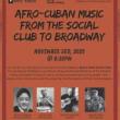 Concerts, November 03, 2025, 11/03/2025, Musicians from Broadway's Buena Vista Social Club Perform Works from the Musical