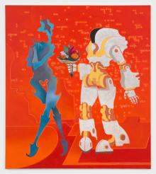 Opening Receptions, October 31, 2025, 10/31/2025, Paintings Made for Aliens Above: Futuristic Oil Paintings 