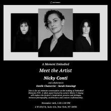 Galleriess, November 16, 2025, 11/16/2025, From Street to Silhouette: Meet the Artist Behind A Moment Embodied