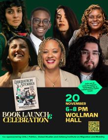 Readings, November 20, 2025, 11/20/2025, Book Launch:&nbsp;Liberation Stories&nbsp;(with Special Guests)