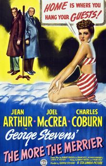 Films, December 18, 2025, 12/18/2025, The More the Merrier (1943): Classic Romantic Comedy&nbsp;