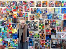 Opening Receptions, November 21, 2025, 11/21/2025, Color-Wrapped Blockers in a 49-Foot Wall Installation