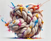 Open Studioss, November 18, 2025, 11/18/2025, Meditative Yarn Works Exploring Memory and Healing