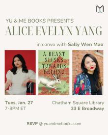Book Discussions, January 27, 2026, 01/27/2026, Prize-Winning Author Shares Her New Novel,&nbsp;A Beast Slinks Towards Beijing