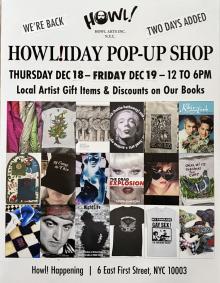 Fairs, December 18, 2025, 12/18/2025, Holiday Pop-Up Shop Featuring Independent Artists, Apparel, and Books